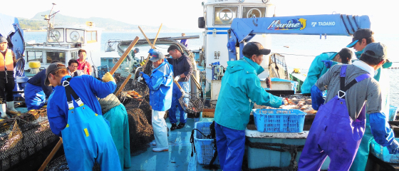 長崎の海を支える漁師たち